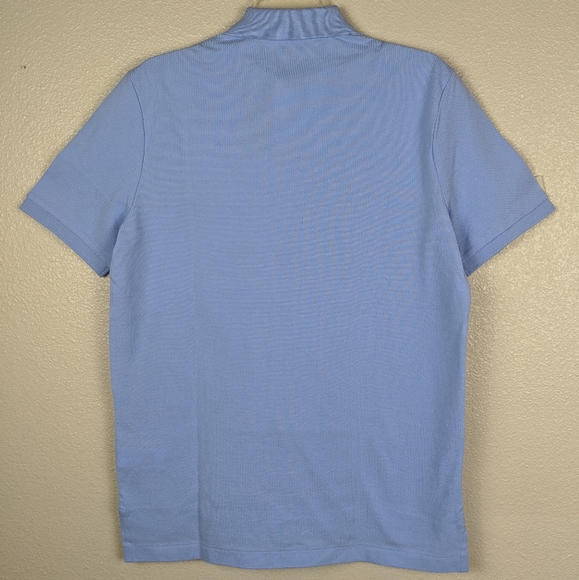 Polo Ralph Lauren Mesh Polo Shirt Blue Small NWT - Picture 2 of 7